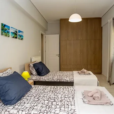 Thano's Stylish Flat Just 150m To The Apartment Farai